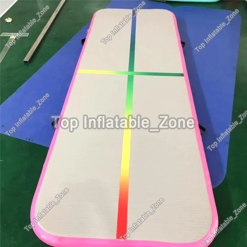 Free shipping free pump inflatable tumbling mat/air floor/air mat/air track for sale 3m factory price air track mat for gym