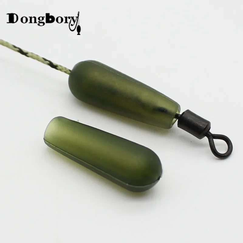 20 PCS Carp Fishing Arrow Buffer Beads for Helicopter Rig Chod Rig Knot Protector Beads Rubber Shock Buffer for Multi Clip