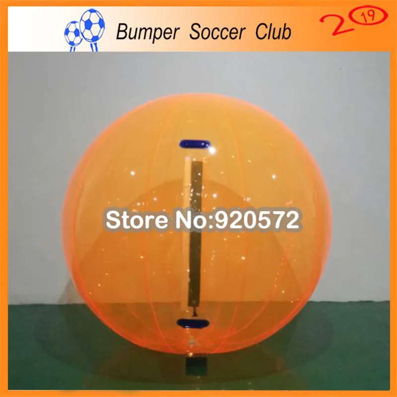 0,8 mm PVC transparenter Wasserlaufball Lustiger 1,5 m aufblasbarer Wasserball zum Verkauf Aqua Zorbing Ball