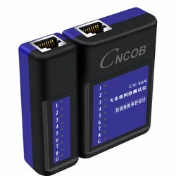 CNCOB professional multi-function network cable tester telephone line line meter network signal on-off detector tool