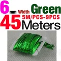 9PCS 6mm green