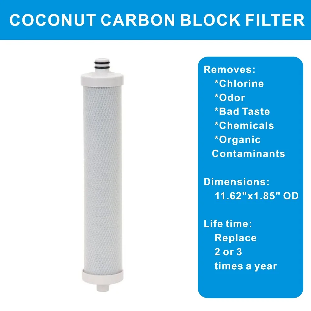 Thay Thế Bộ Lọc Nước Carbon Khối Và Trầm Tích Lọc Tương Thích Cho Culligan AC-30 Thẩm Thấu Ngược-Bộ 2