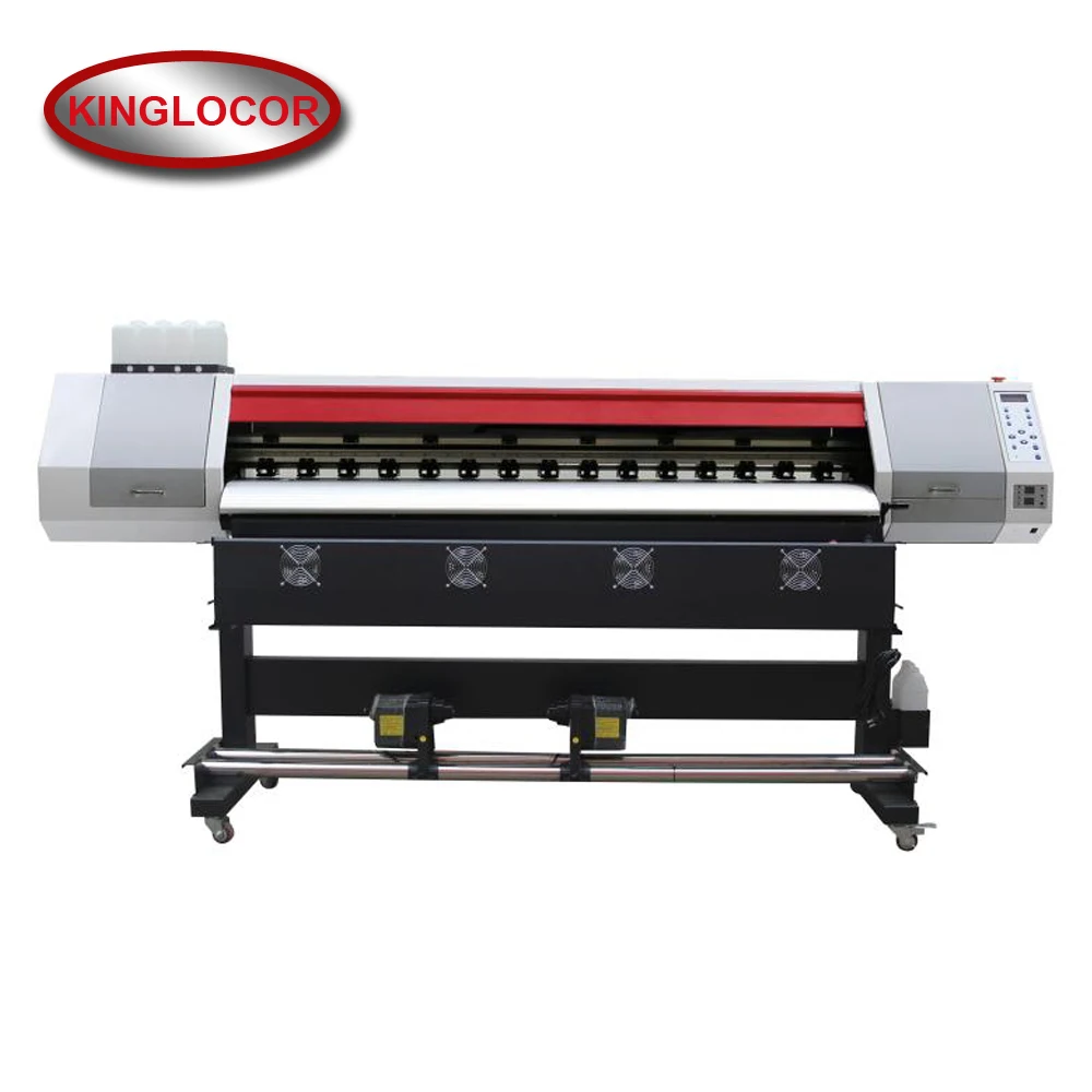 high quality 1.8m flex banner printing machine xp600 head 1.8m car warp printer