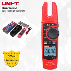 UNI-T UT256B 200A True RMS Fork Meter; AC/DC Ammeter, Resistance/Capacitance/NCV/Diode Test, LCD Backlight