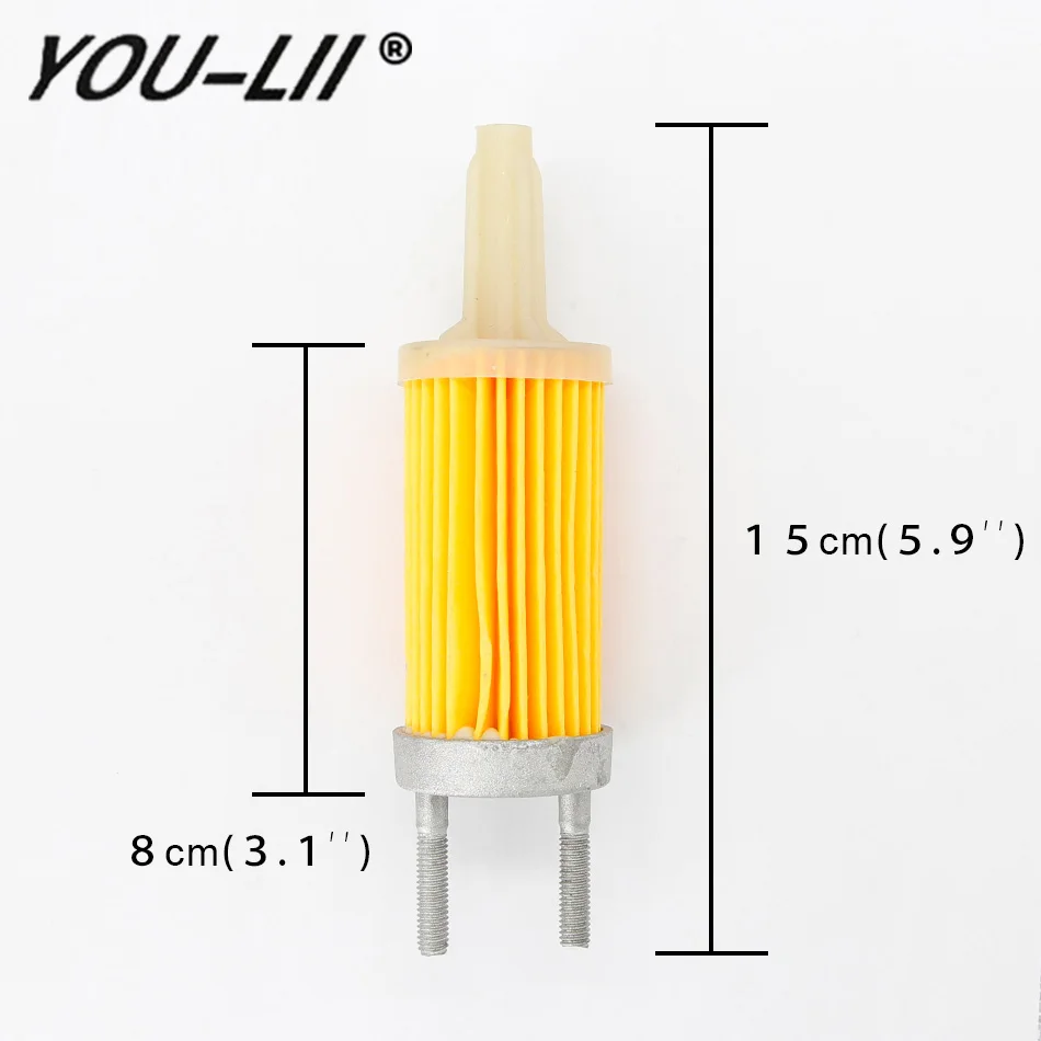 YOULII  1 Pc External Fuel Filter for 186F 186FE 186FA 186FAE 178FE Diesel Generator