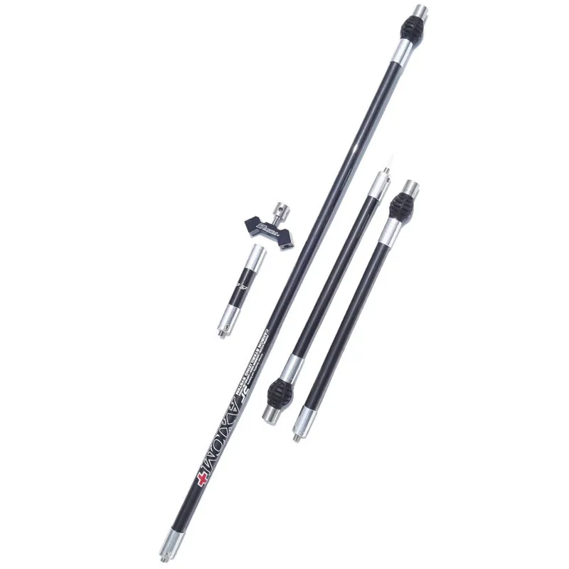 Archery Stabilizer Balance Bar Rod Weight Hunting Carbon Damper Sliencer Shooting Recurve Compound Bow Balance V Bar Long Rod