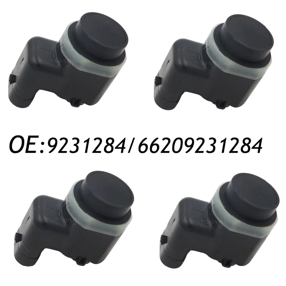 4PCS PDC Parking Sensor Fit For BMW E70 E70N E71 E72 E83N X5 X6 3.0 4.0L 4.8L 66209231284