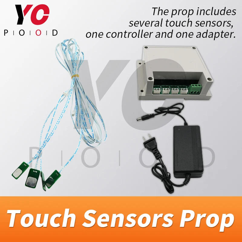 Touch Sensor Prop Escape Room Touch in Correct Sequence to Unlock Takagism Game Real Life Adventure Game Chamber Room YOPOOD