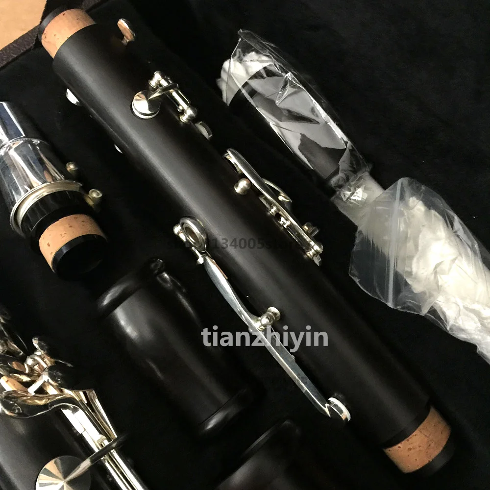 Concert Professional A Clarinet Ebony Wooden Material Italian pad New With Case