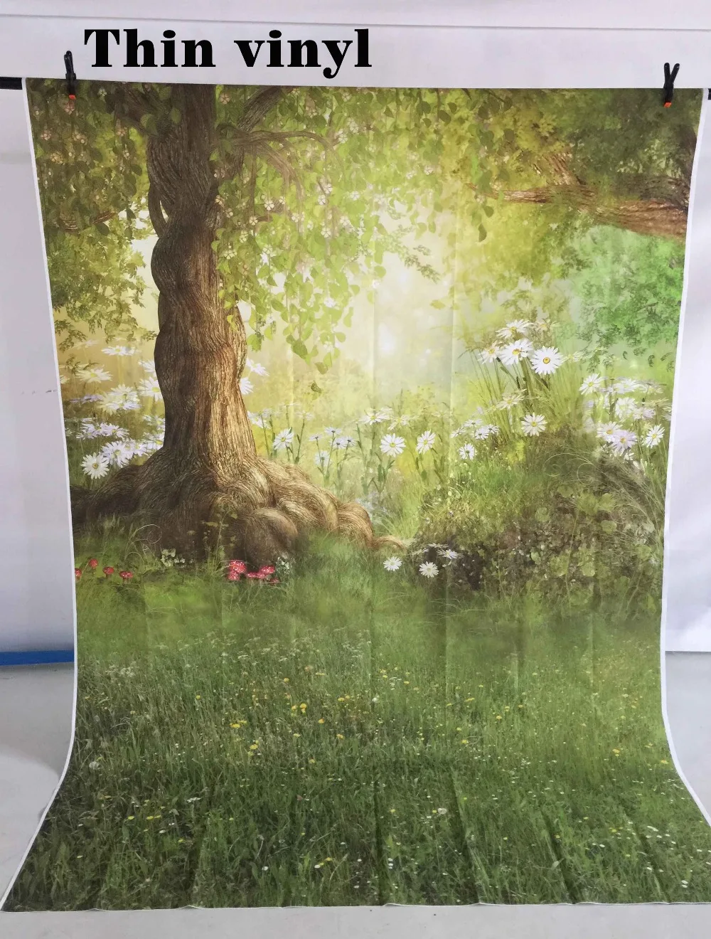 Allenjoy spring backdrop photophone natural Fantasy Forest Meadow newborn Easter photographic background photocall photo studio