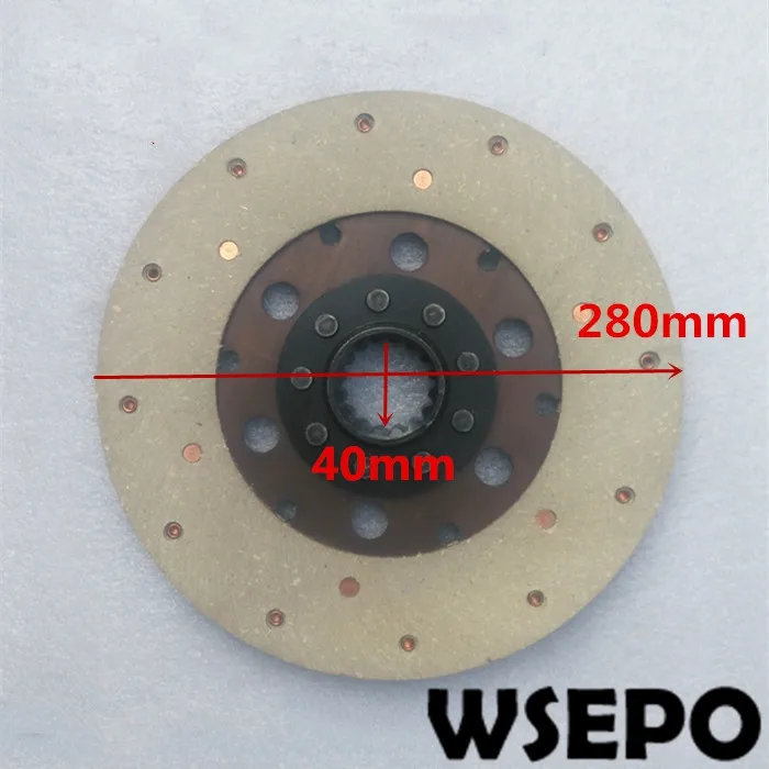 Top Quality! Clutch Plate fits for 4102 4 Cylinder 04 Stroke Water Cooling Diesel Engine