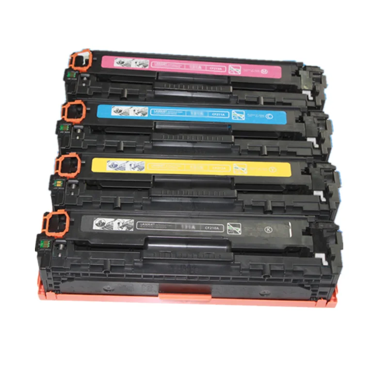 

131A Compatible HP 210A 2400 Pages High Yield Toner Cartridge CF210A CF211A CF212A CF213A for HP LaserJet Pro 200 color M251nw