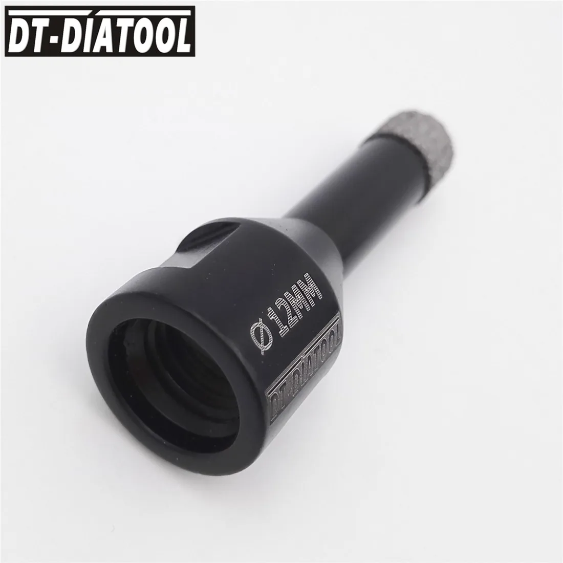 DT-DIATOOL 2pcs 12 มม.สูญญากาศ Brazed Diamond Drill Core Bits Hole SAW Professional เจาะ Bits M14 สำหรับหินอ่อนหินแกรนิต