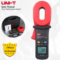 UNI-T UT273/UT275 Clamp Earth Ground Tester; 1000ohm Ground Resistance Tester, Data Storage/Data Hold/LCD Backlight