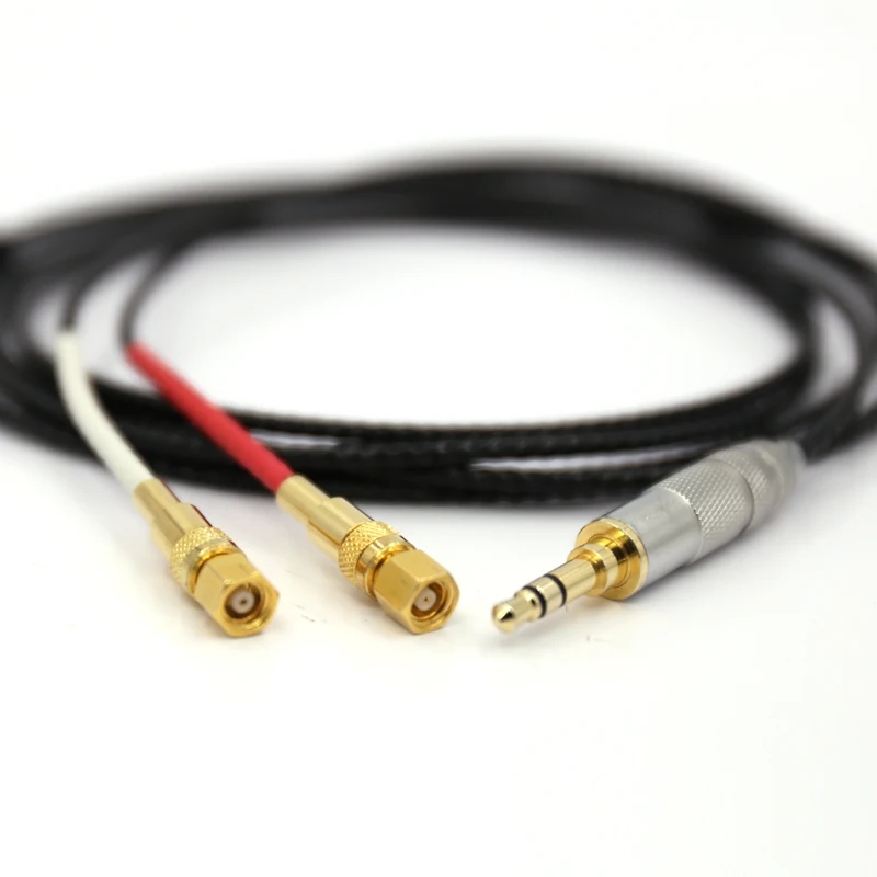 2m 4 Cores 5N OFC copper silver plated Headphone Upgrade Cable for Hifiman He-5 He-6 He-400 He-500 He560