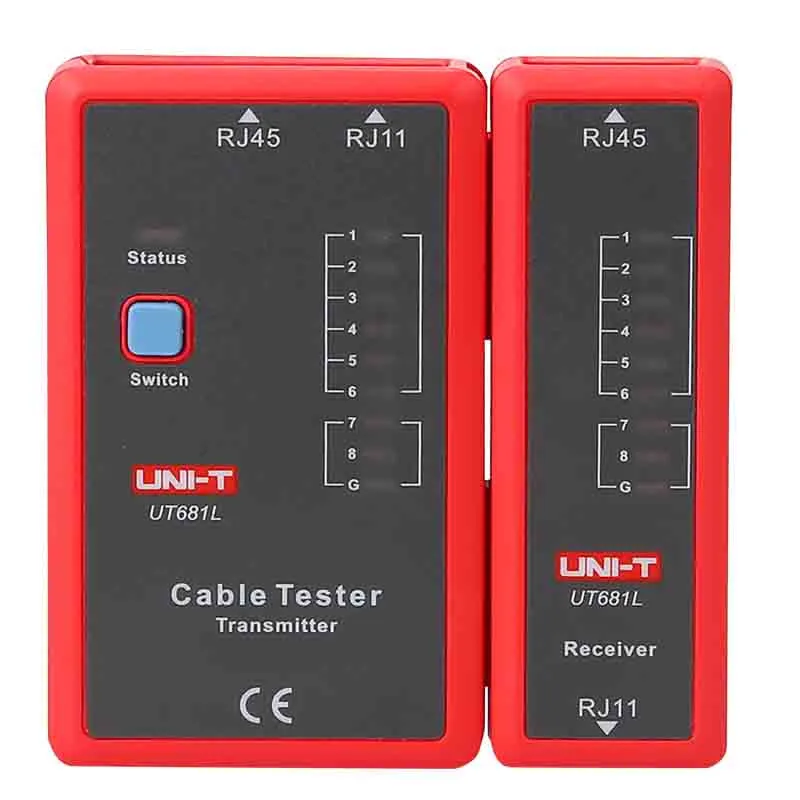 UNI-T UT681L/UT681C/UT681HDMI Cable Tester; Network Cable/Phone Line/HDMI/MINI-HDMI HD Cable Tester