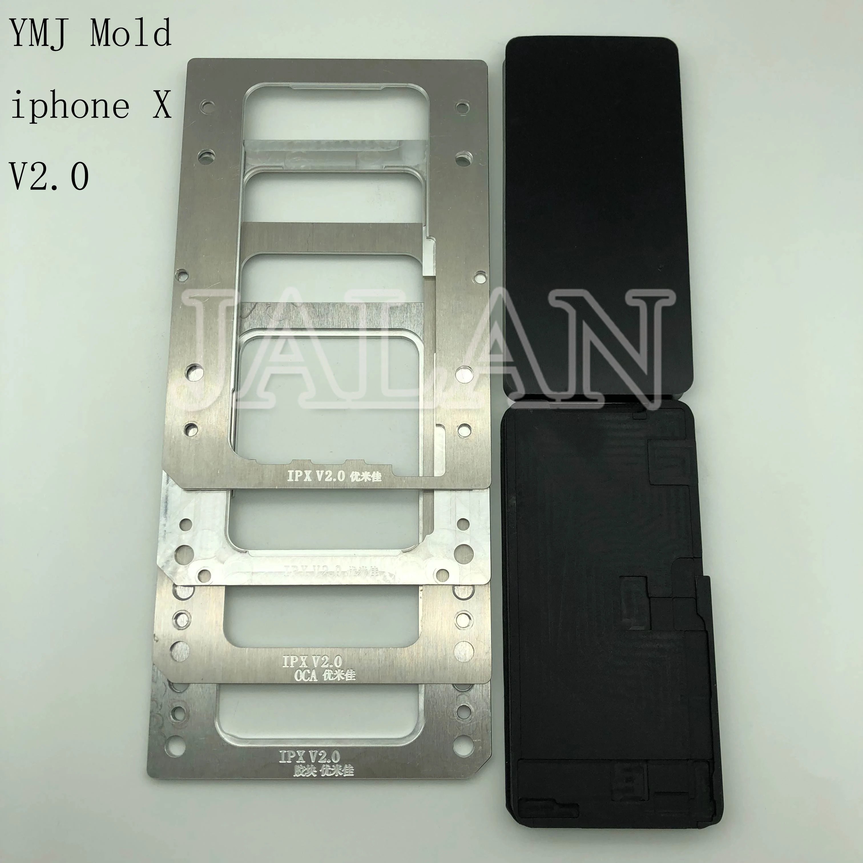 

2.0 new version YMJ laminating mold phone LCD refurbished repair for iPhone X unbent flex OCA glass laminating mold