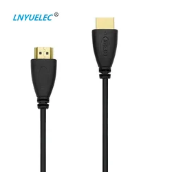 LNYUELEC High Speed HDMI-compatible Cable with Ethernet, Supports 1080p 3D and Audio Return, 0.3m 1m 1.5m 2m 3m 5m 7.5m 10m