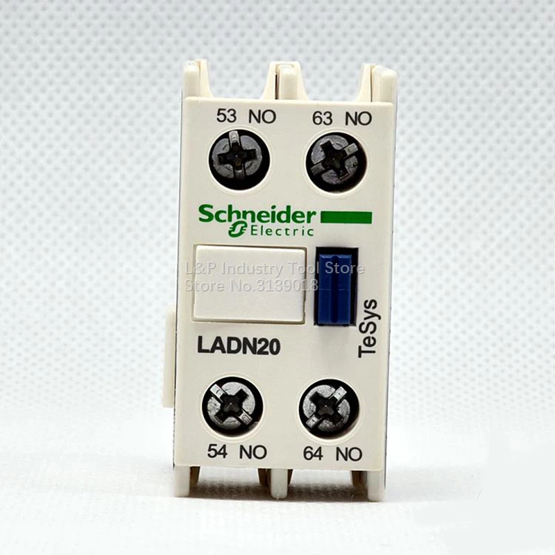 5PCS/LOT New Original Schneider Electric Store Module LADN20C Auxiliary Contact Block LA-DN20C 2NO For LC1D Series Contactor