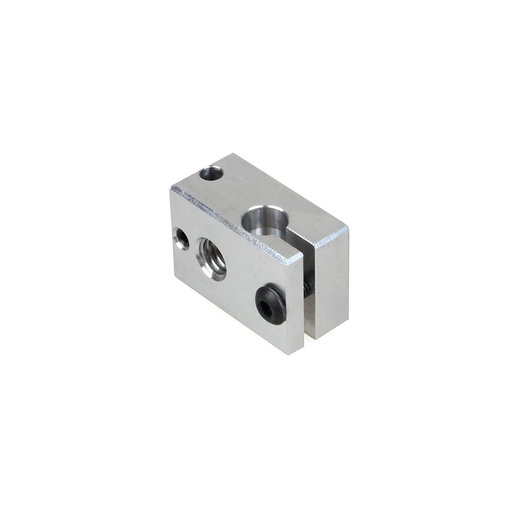 XCR3D ثلاثية الأبعاد أجزاء الطابعة V6 التدفئة كتلة الطارد ل HT-NTC100K HotEnd الحرارية الحرارية سخان كتلة الألومنيوم 1 قطعة