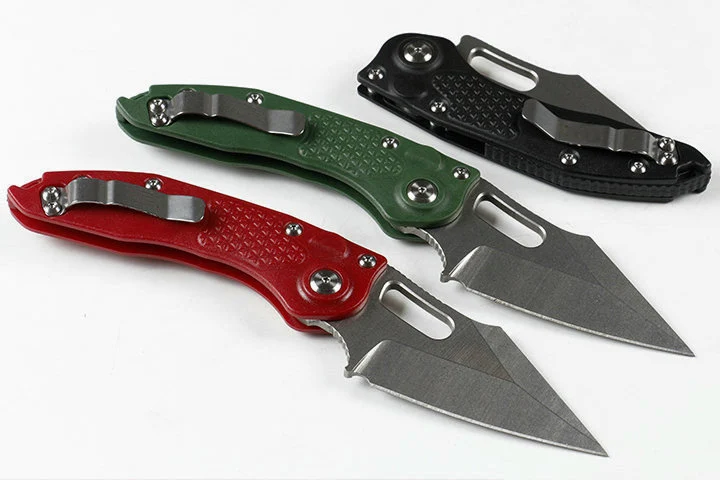 Folding knife new product  9CR18MOV steel blade ABS handle collection outdoor Camping and Climbing EDC tool