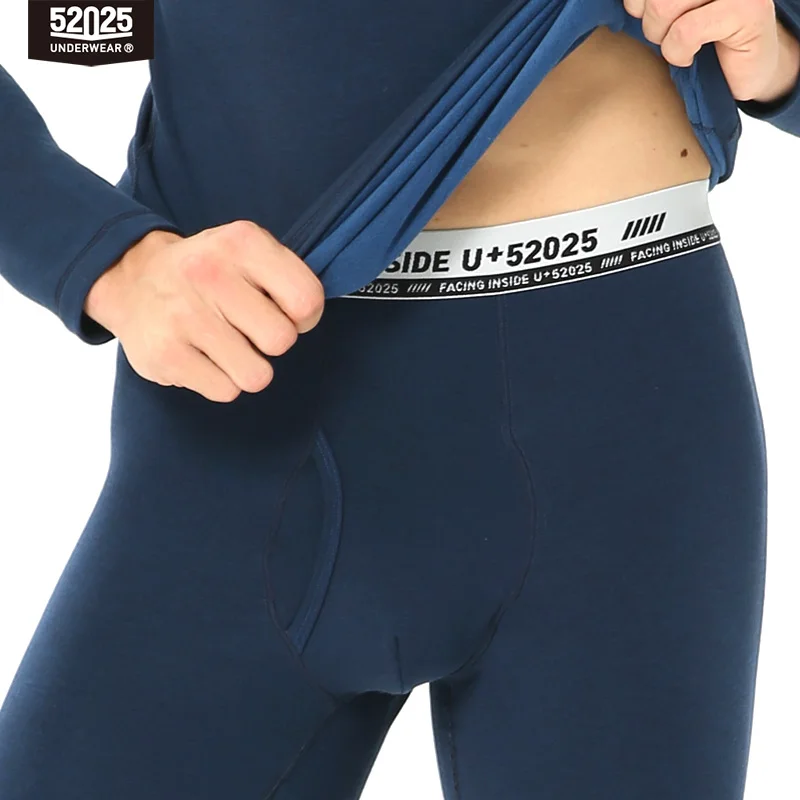 52025 Warm Fleece-Lined Thermal Underwear for Men & Women Winter Essential Cold-weather Gear Cozy in Cold Weather Black Friday