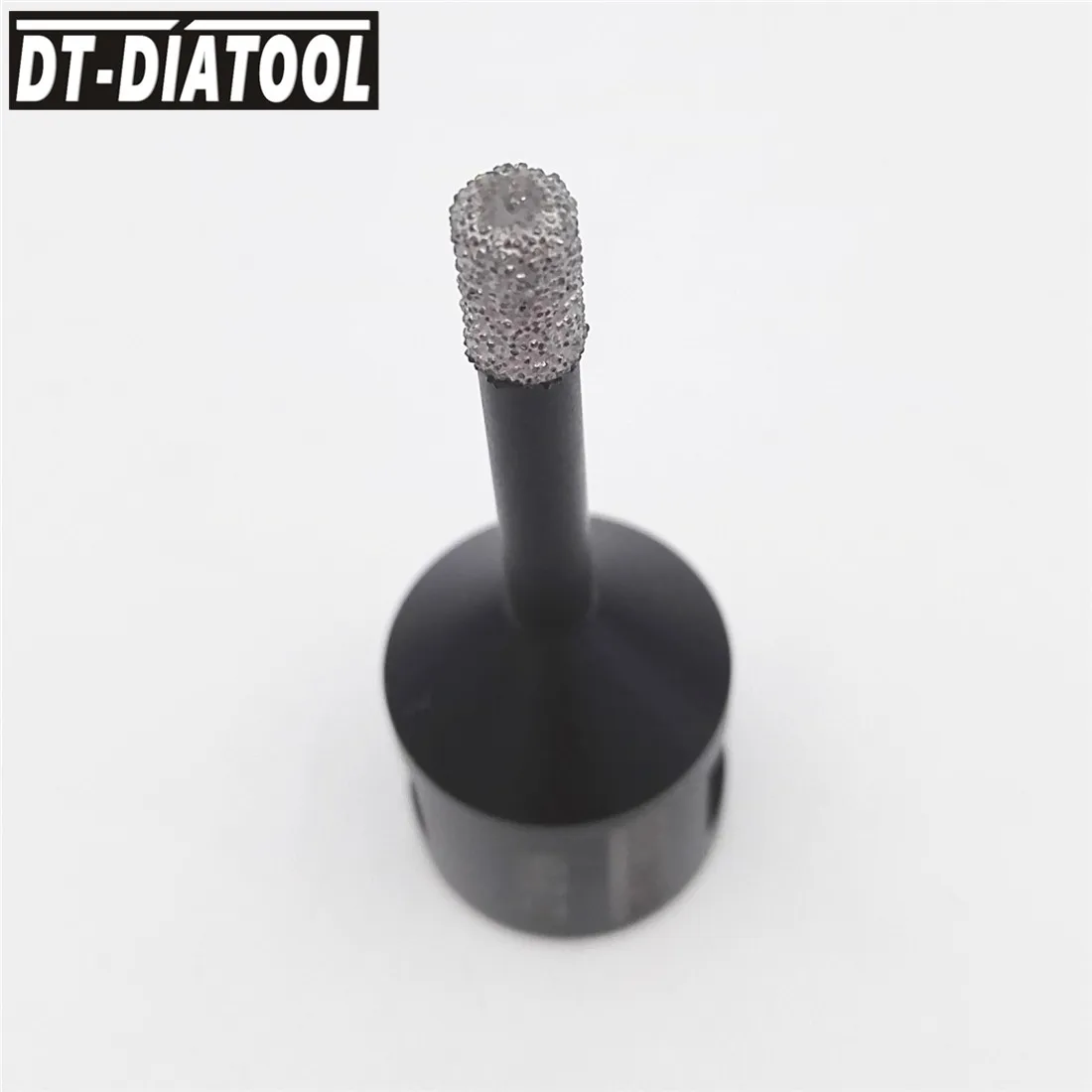 DT-DIATOOL 2pcs 6mm Dry Vacuum Brazed diamond drill core bits marble granite tile Hole saw drilling bits Wax inside M14 thread