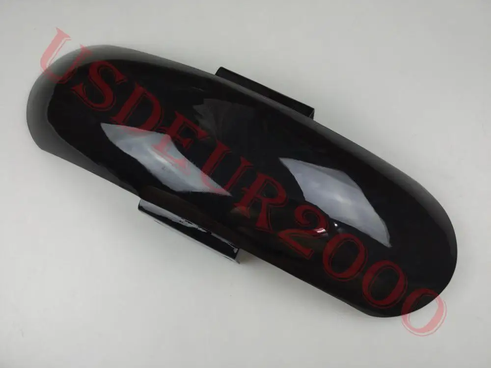 Metal Front Fender mudguard for Kawasaki BJ 250 250A Estrella all years 45cm Glossy Black