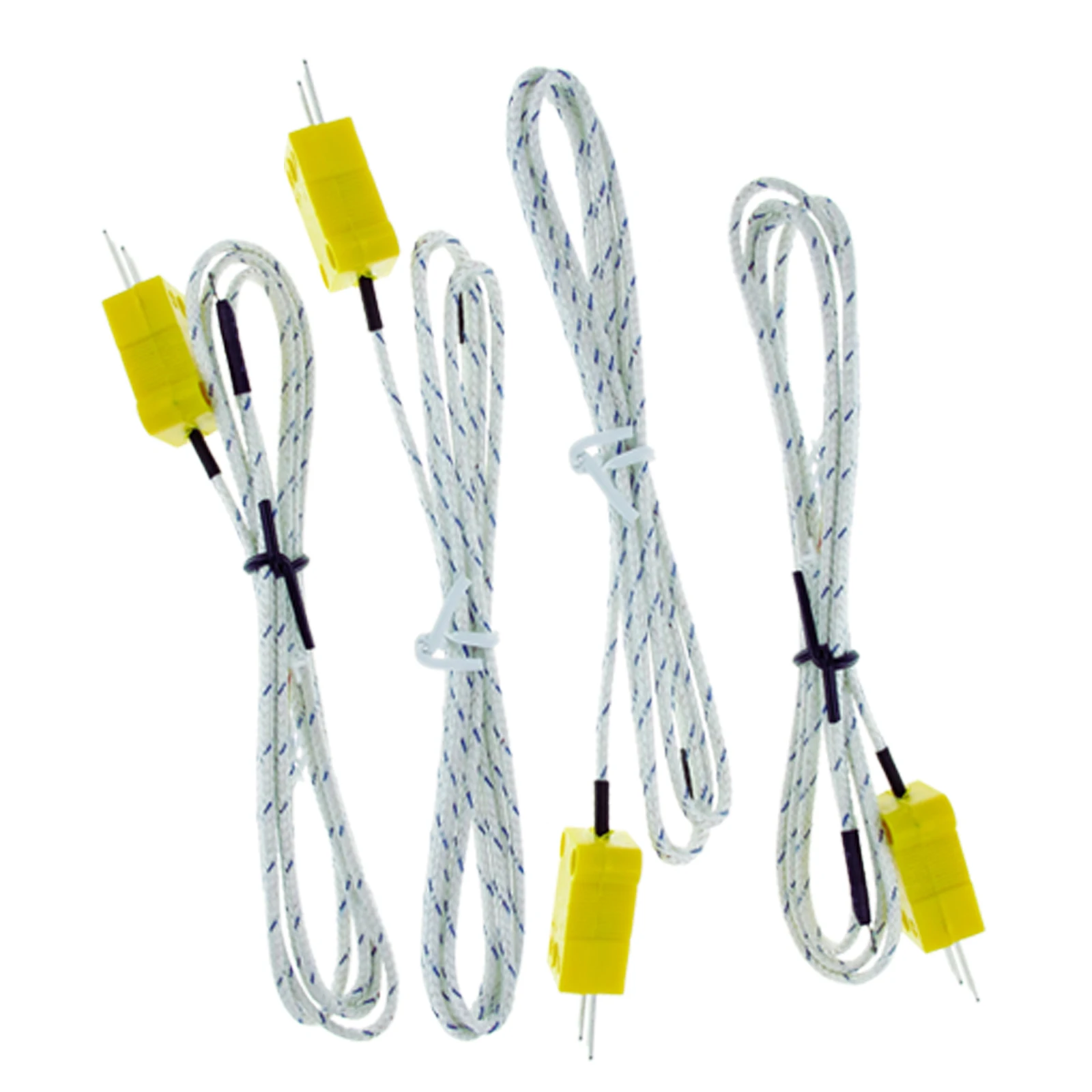 Digital Thermocouples K-Type 4 Channel Thermometer Backlight K-Type Metal And Bead Probe Temperature Instrument