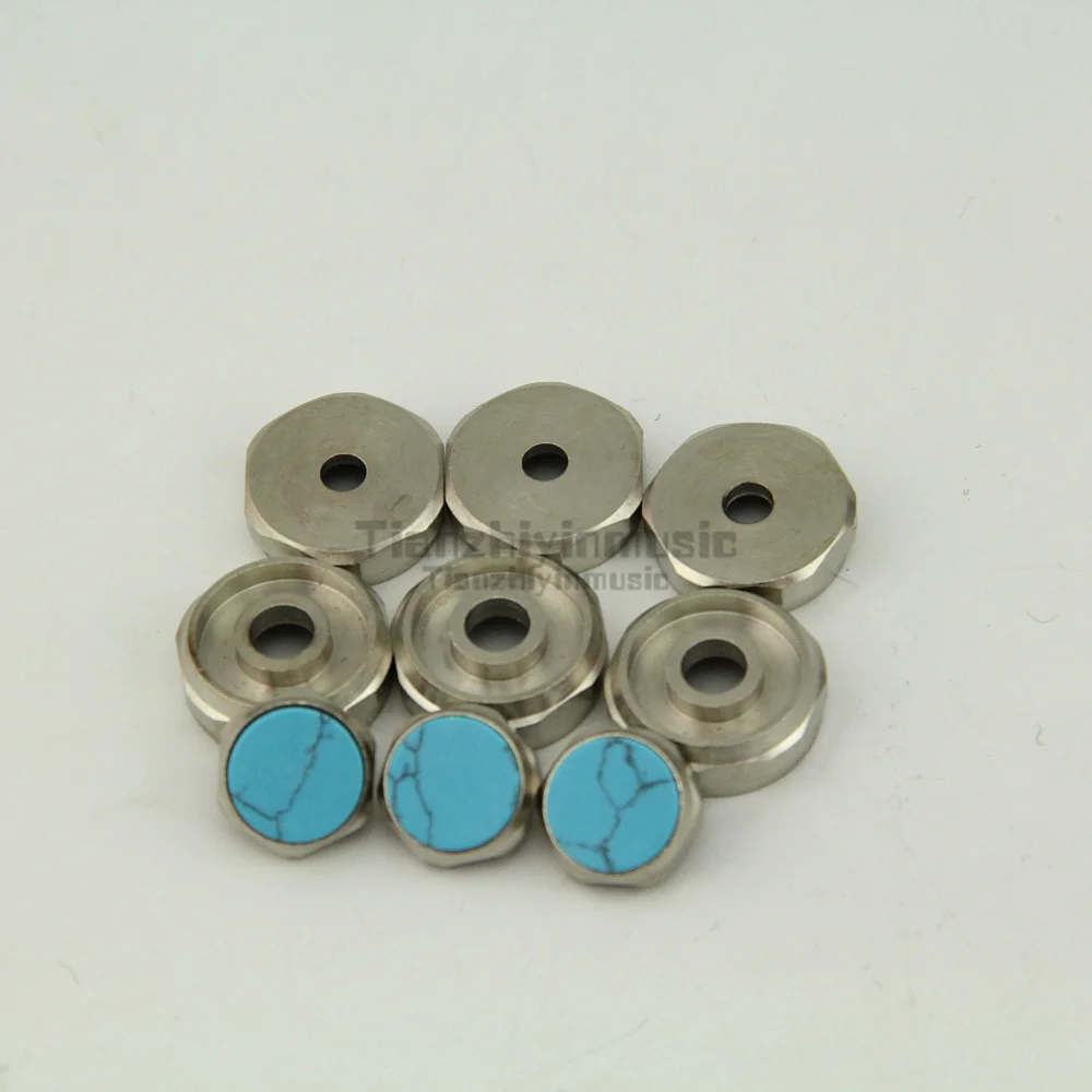 Trumpet Valve Finger Buttons Repair Parts Set of 9PCS