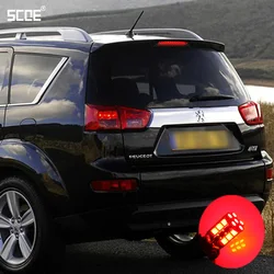 For Peugeot 4007 Peugeot 4008 SCOE 2015 New High Quality 2X 30SMD LED Brake Stop Light Rear Parking Light Source Car Styling