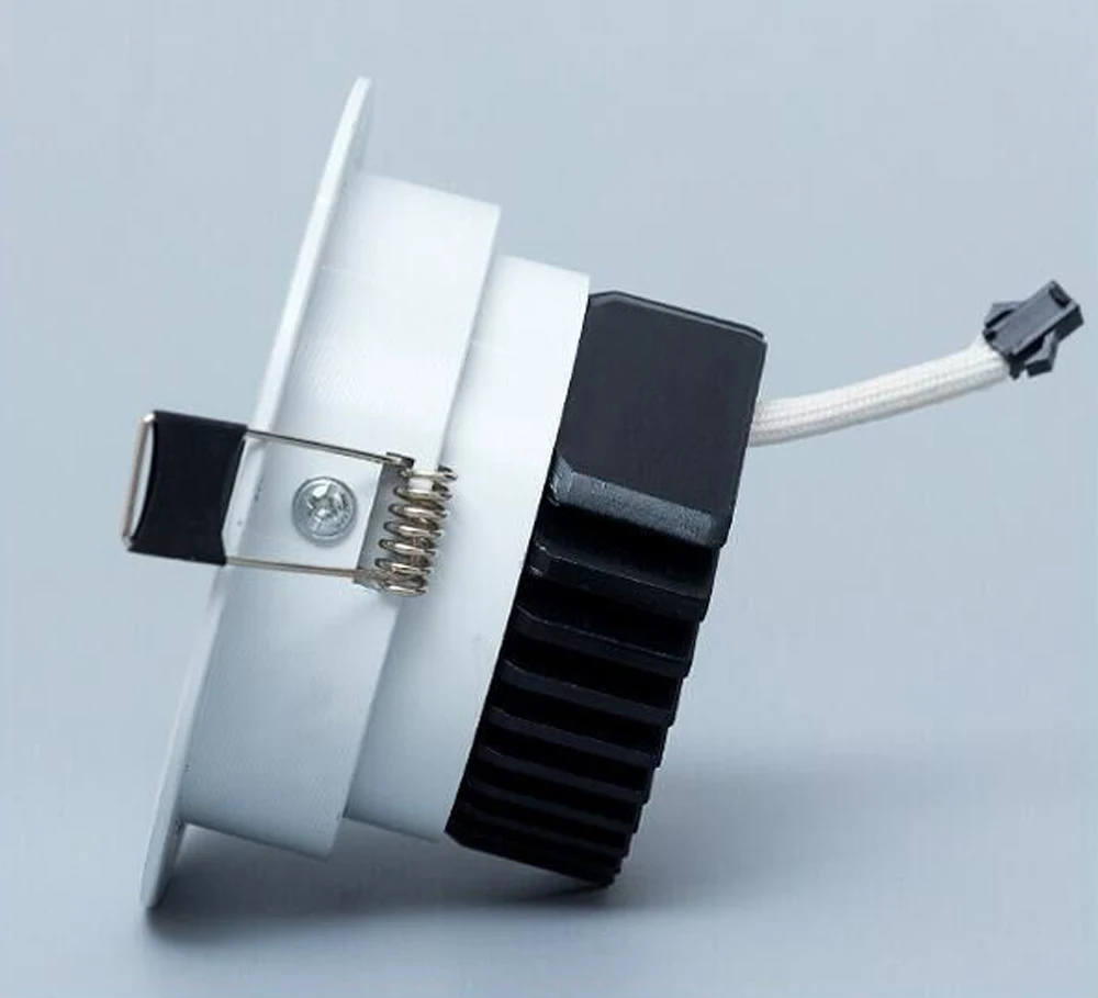 Led النازل بقعة led السقف الديكور الأبيض COB ضوء السقف 3w 5w 7w 12w AC85-265V السقف راحة أضواء داخلي الإضاءة #2