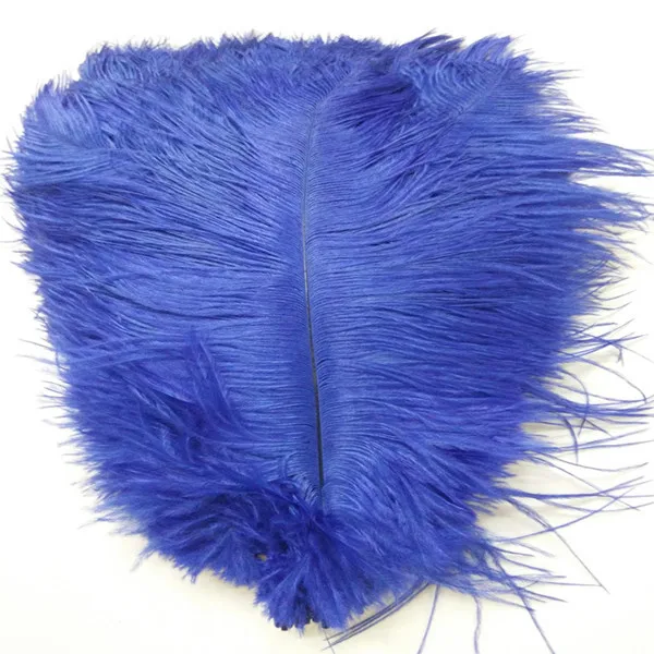 

Wholesale ! 100 PCS beautiful 10-12 inches of blue wedding feather ostrich feathers
