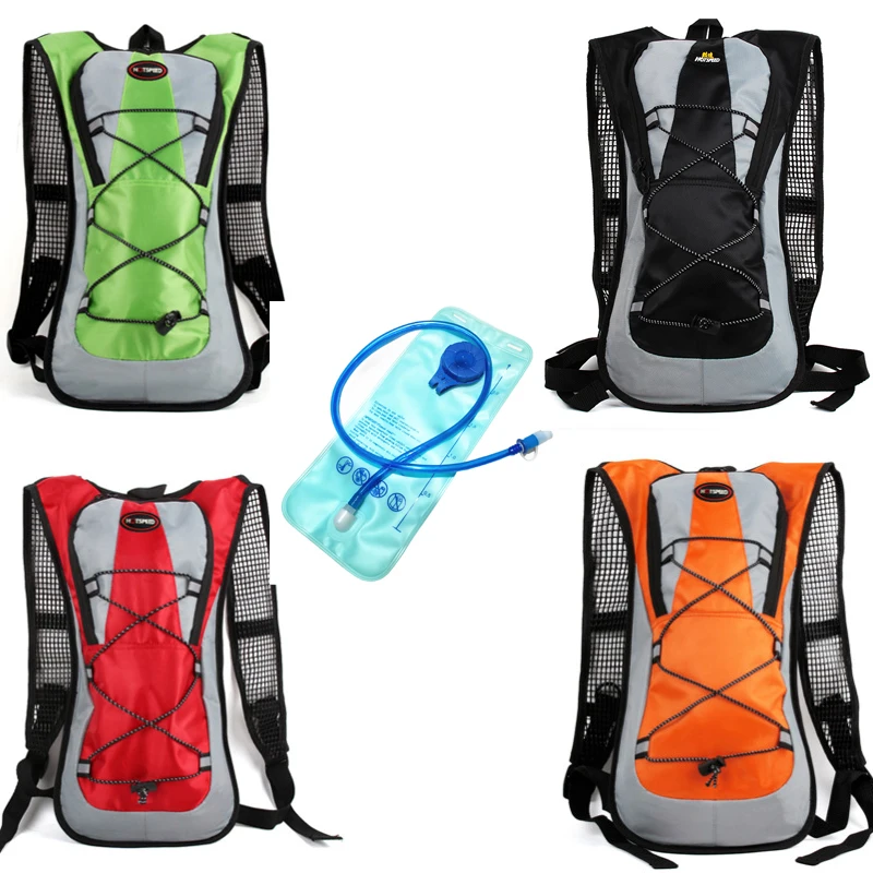 Hot Speed Brand backpack Water Bag Tank Backpack Hiking Motorcross Riding Backpack with 2L Water Bag Hydration Bladder