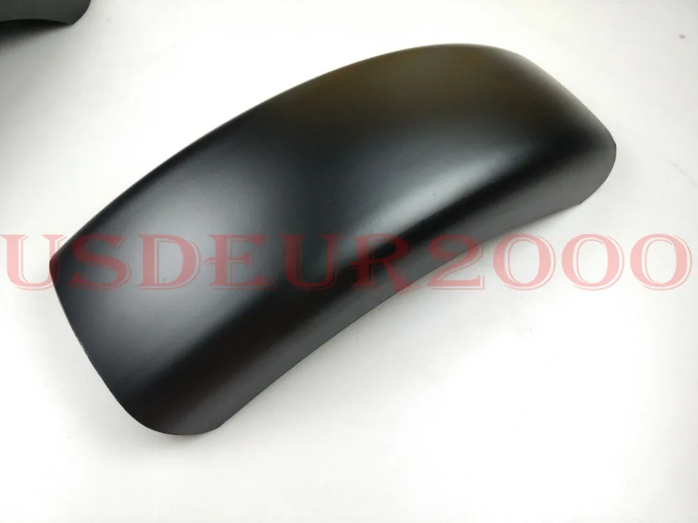 

6.1" Flat Rear Custom Trailer Fender for Honda Yamaha Kawasaki Suzuki Harley Bobber Chopper Rigid Hardtail 15.75 inch 40cm Black