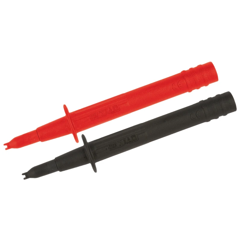 Sondes de Test UNI-T UT-C06; Ligne de test pour toutes les prises de 8mm de diamètre avec connexion de conversion, gaine avec pointe, sonde à pointe lanterne