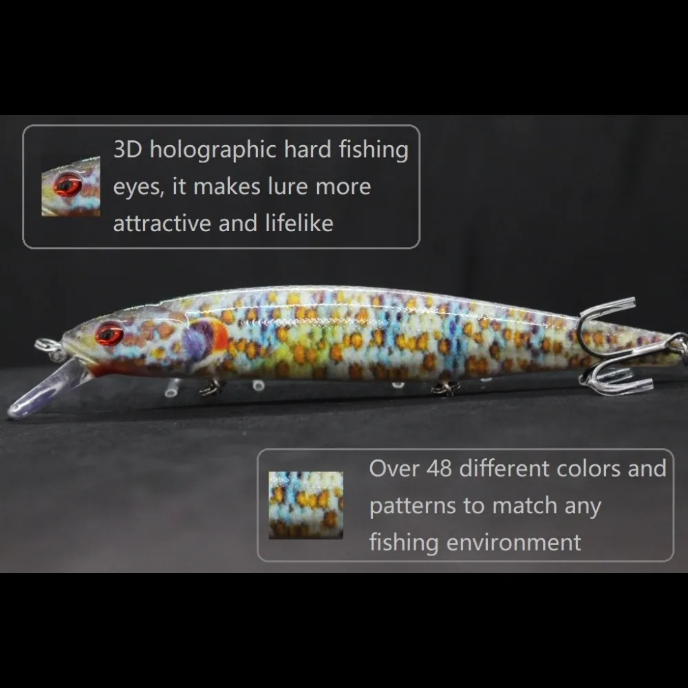 wLure Jerkbait Fishing Lure 14cm 24g Minnow Weight Transfer System Long Casting Lifelike High Quality Hooks Fishing HM774