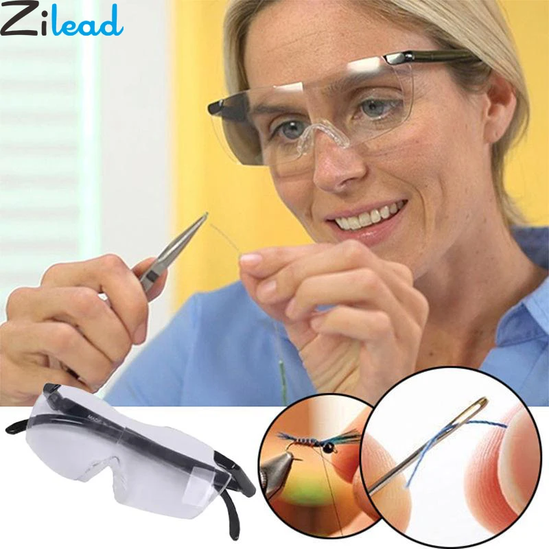 Zilead 250 Degree Vision Glasses Magnifier Magnifying Eyewear Reading Glasses Portable Gift For Parents Presbyopic Magnification