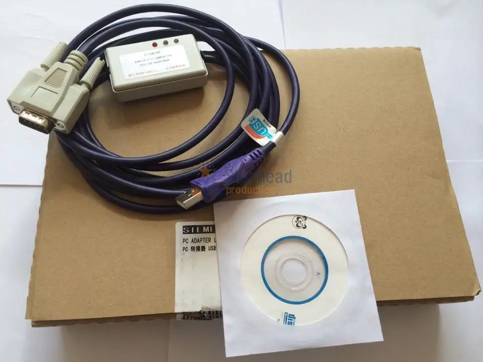 USB-MPI PC Adapter USB for Siemens S7-200/300/400 PLC DP/PPI/MPI Profibus,6ES7 972-0CB20-0XA0, Win7 64bit