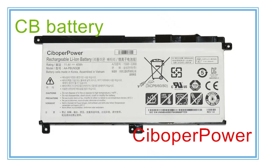 Original quality battery for NP740U5L-Y02US NP740U5L LITHIUM-ION BATTERY BA43-00379A