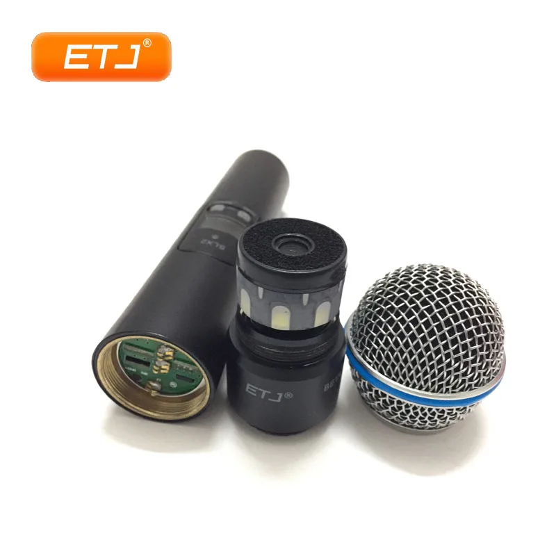 SLX24 Beta58 UHF Wireless Microphone Professional Karaoke Handheld Microfone Top Quality SLX4 SLX Dynamic Mic