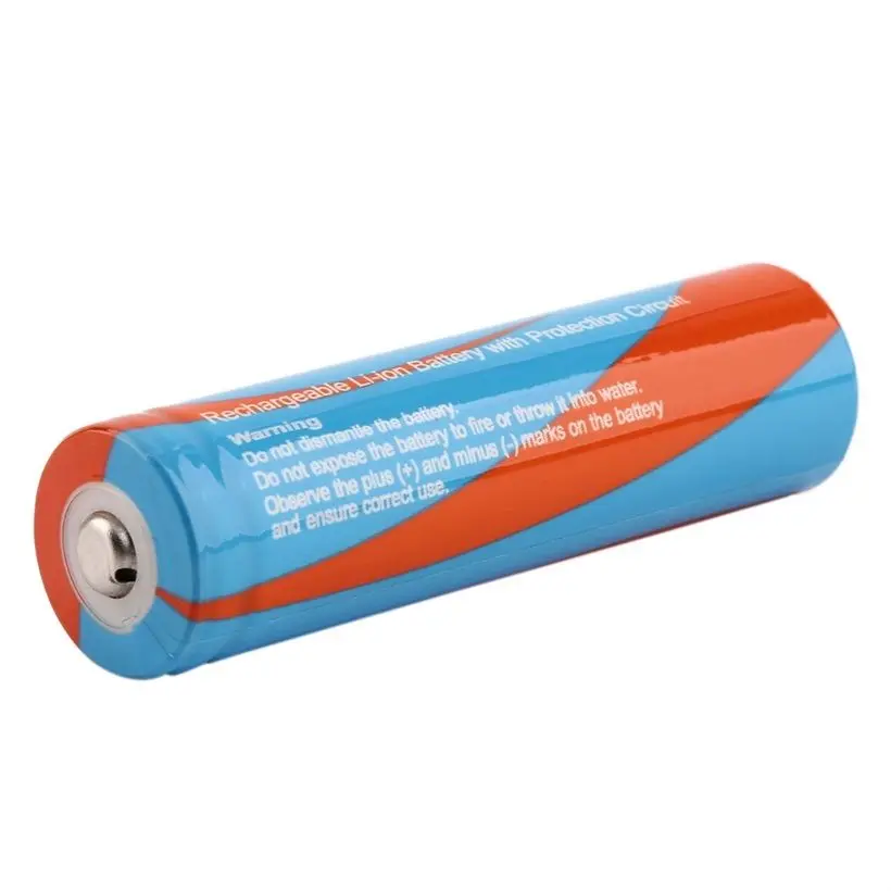 GTF-batería recargable DE iones DE litio para linterna LED, 3,7 V, 18650, 3000mAh, 2 unidades