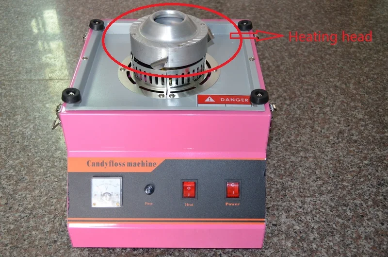 Cover OR Sugar head candy floss Band temperature limiting for Replacements MF Candy Floss Machine Spare Parts 220v