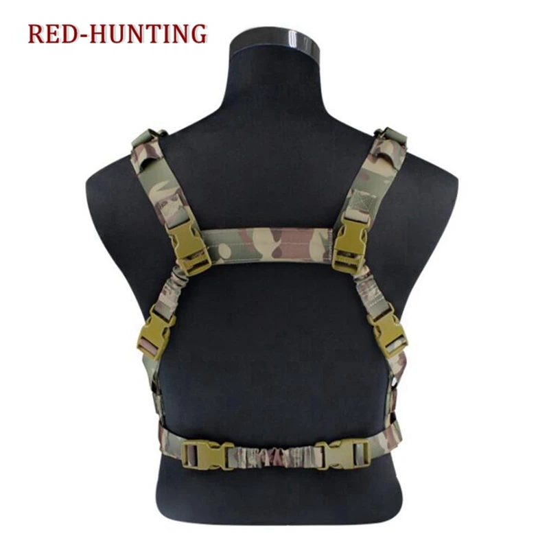Chaleco MOLLE porta-munición perfil bajo para Airsoft y caza - imagen 3