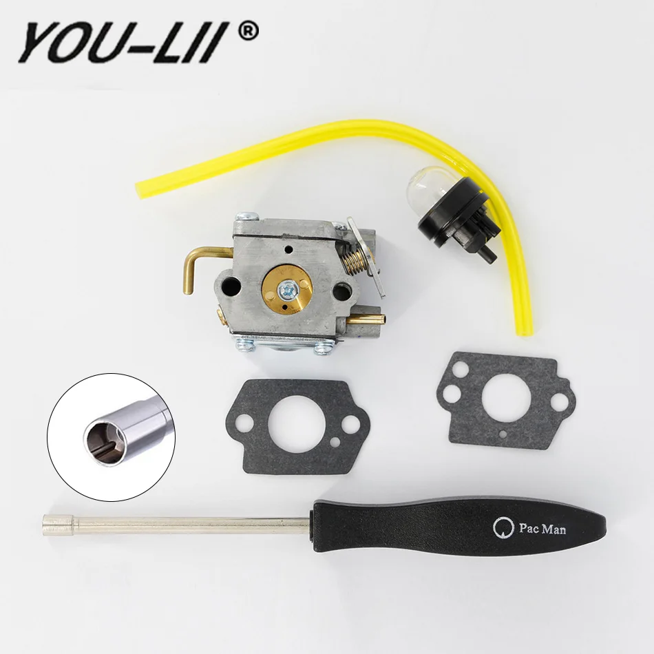 YOULII Carburetor & Tool For WT-827 WT-827-1 WT-149A WT340-1 WT454 C1U-P10A C1U-P14A