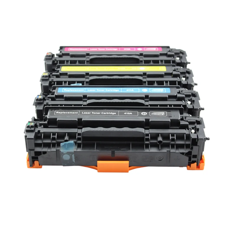 4Pcs 305A Toner Compatible for HP CE410A CE411A CE412A CF413A Toner Cartridge for HP PRO 300 400 M351 M451 MFP M375 M475 Printer