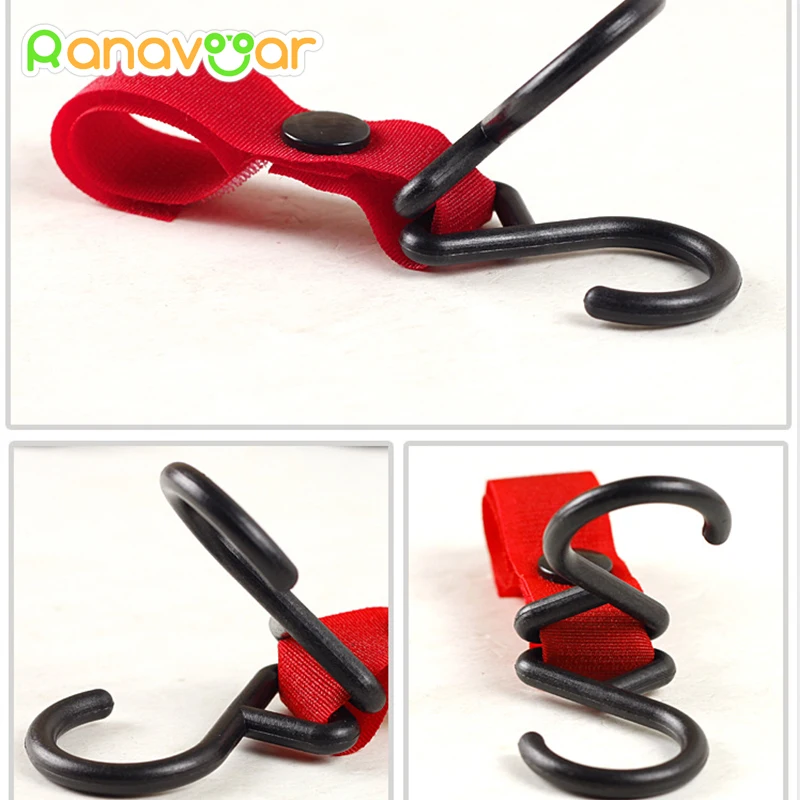 2ชิ้น/ล็อตรถเข็นเด็กทารกBuggyผ้าอ้อมกระเป๋าตะขอแขวนรถเข็นเด็กHooks Holder Clipsรถเข็นเด็กช้อปปิ้งตะขอรถเข็นเด็กอุปกรณ์เสริม