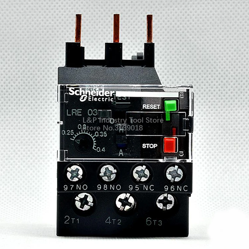 New Original Schneider Electric Easy TeSys Protect LRN03N 0.25-0.4A Thermal Overload Relay Replace LRE03N Stopped Production