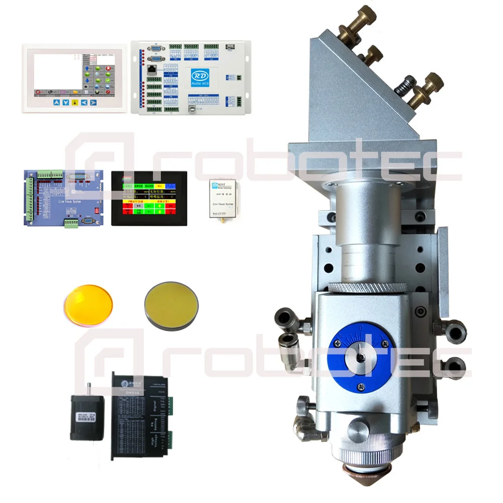 Robotec-cortadora láser 1325, máquina de corte láser co2 de metal, cnc de acero inoxidable