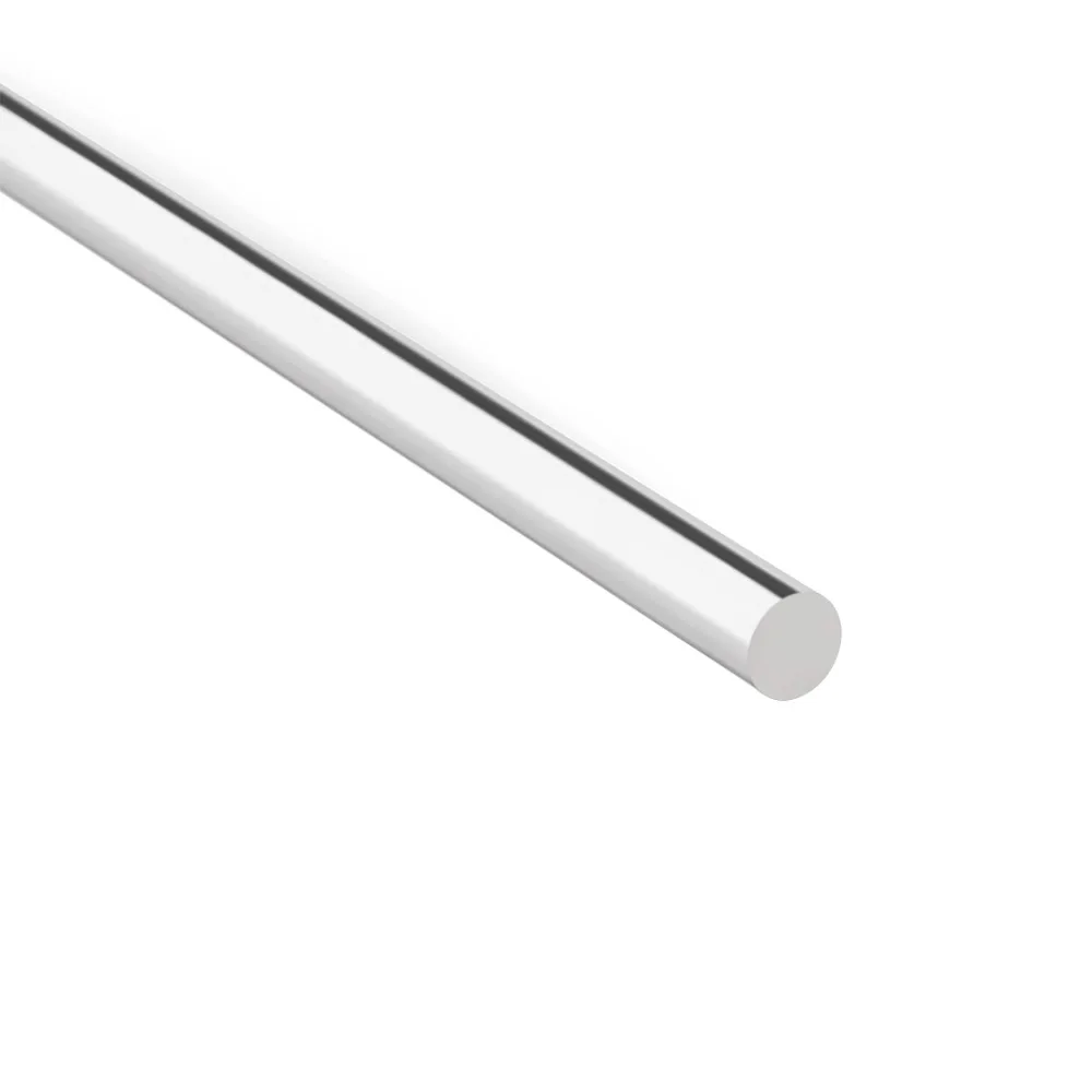 8Pcs 3x250mm Clear Acrylic Round Rod Perspex Solid Round Bar Plastic PMMA Bar Stick DIY Architectural Model Material Accessories